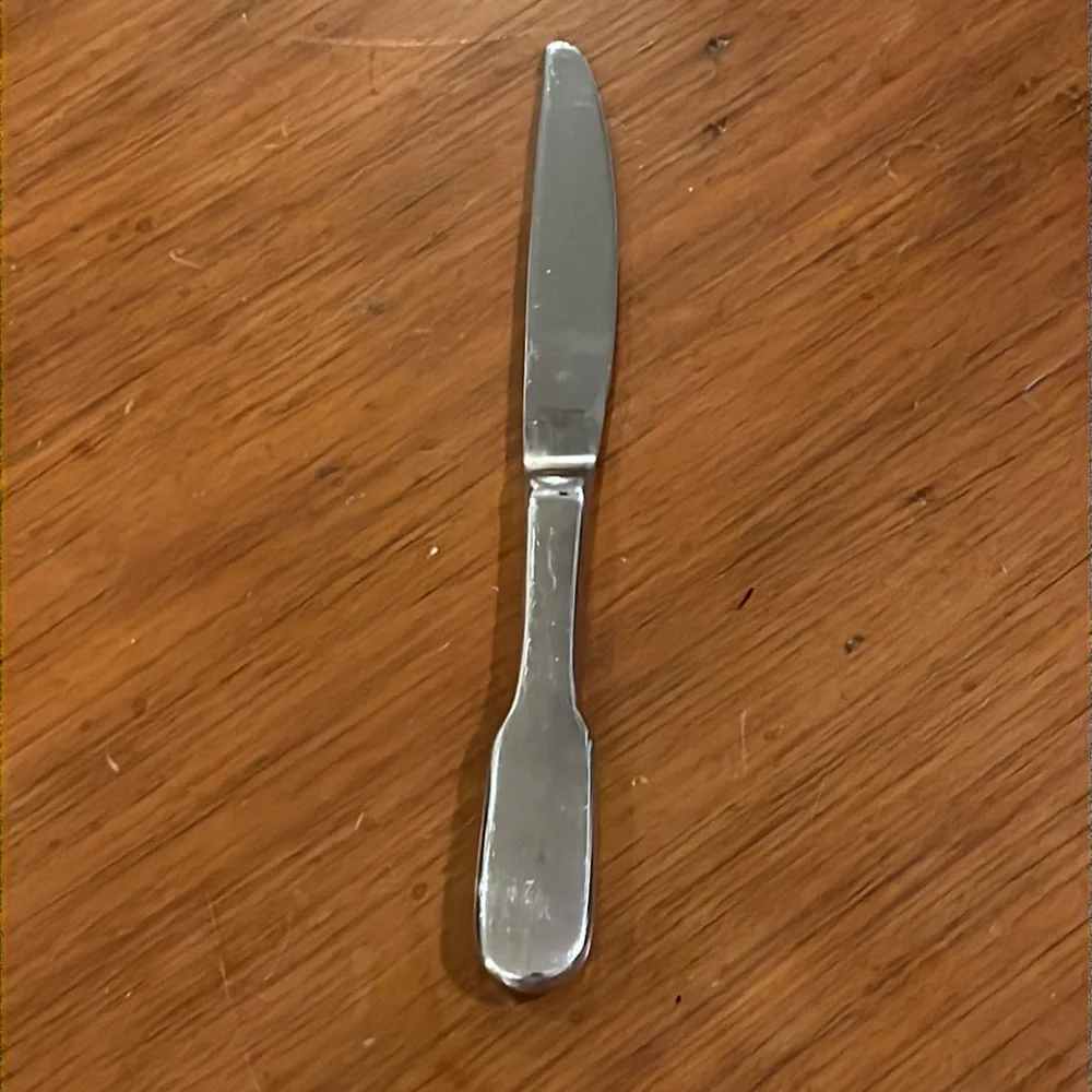 Polo Ralph Lauren Modern Hollow Dinner Table Flatware Knife 1999 discontinued